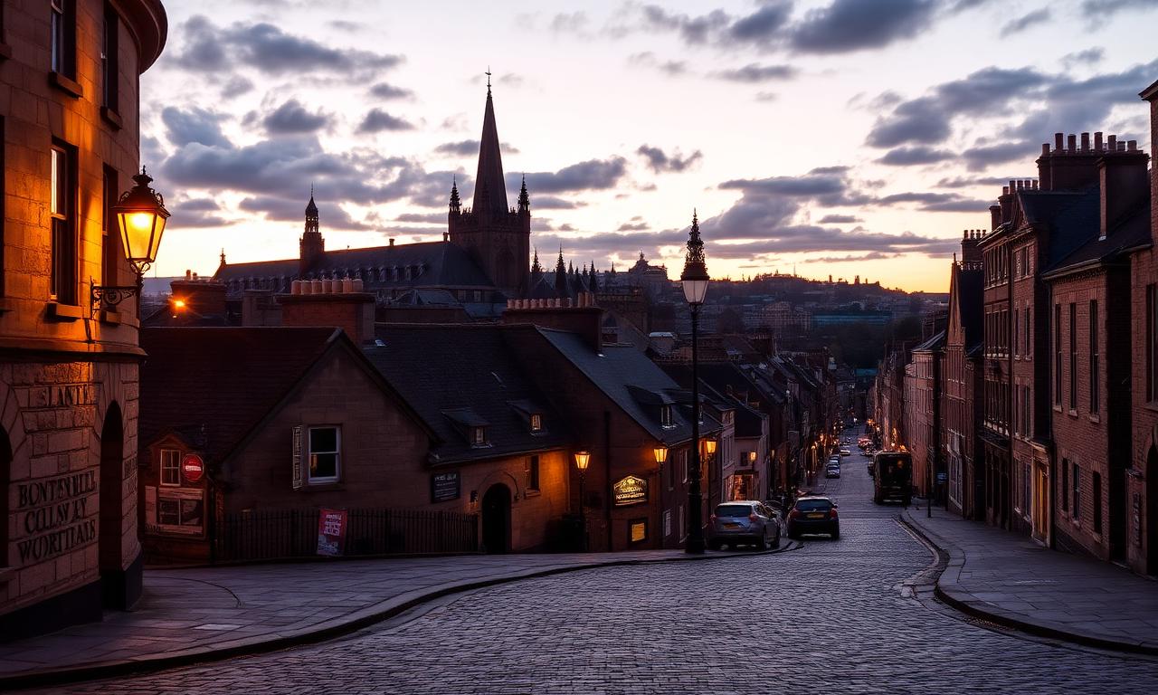 Edinburgh, in the rain, is the best Edinburgh